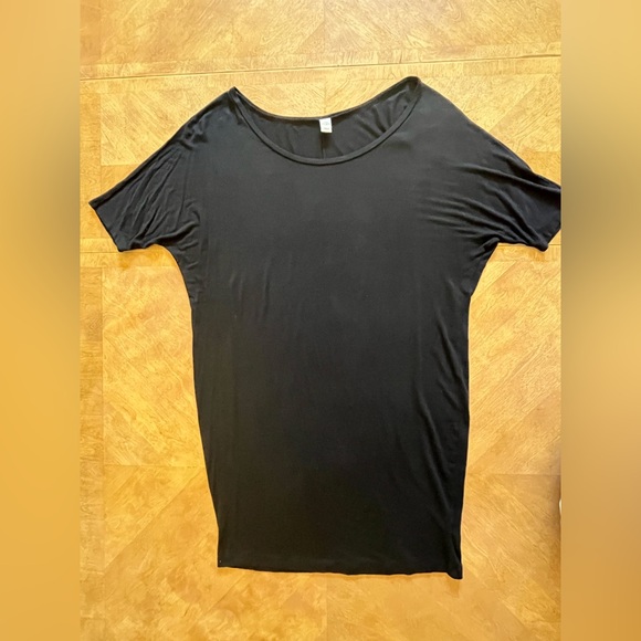 Old Navy Black Dolman Sleeve Mini Dress | Size L - Picture 1 of 8